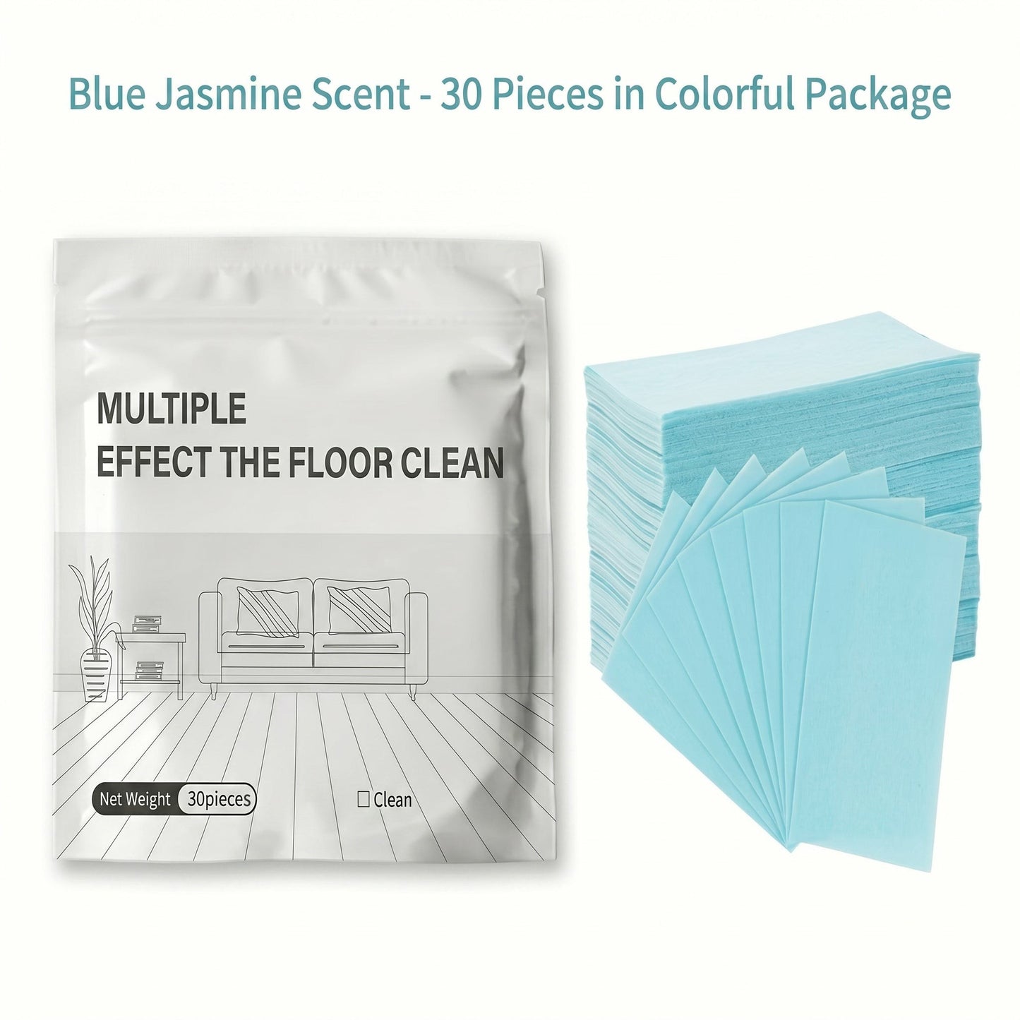 Multiple Effect The Floor Clean Tablets for Mopping, Quick Shine Cleaner