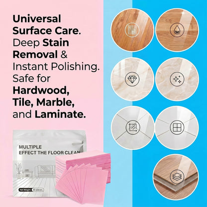 Multiple Effect The Floor Clean Tablets for Mopping, Quick Shine Cleaner