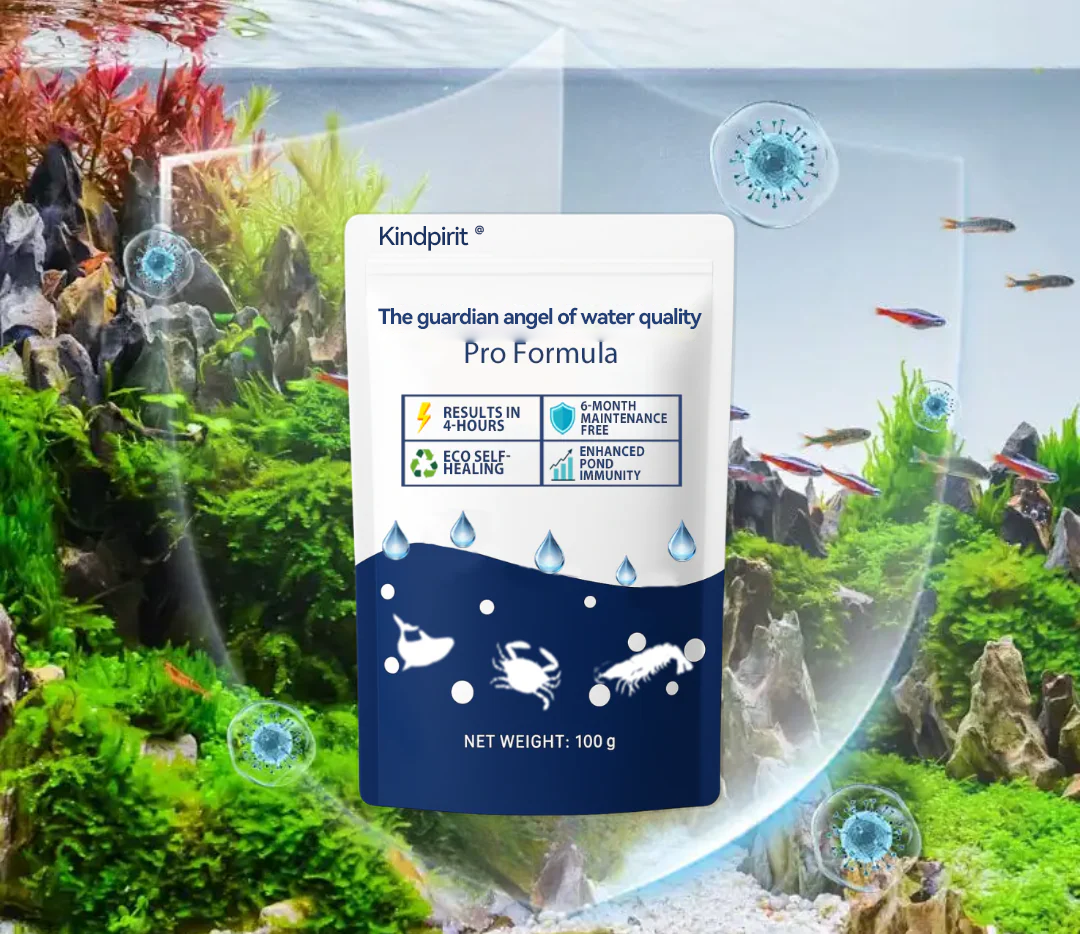 Kindpirit® The guardian angel of water quality Pro Formula– End Algae Nightmares, Restore Your Pond’s Beauty Fast!