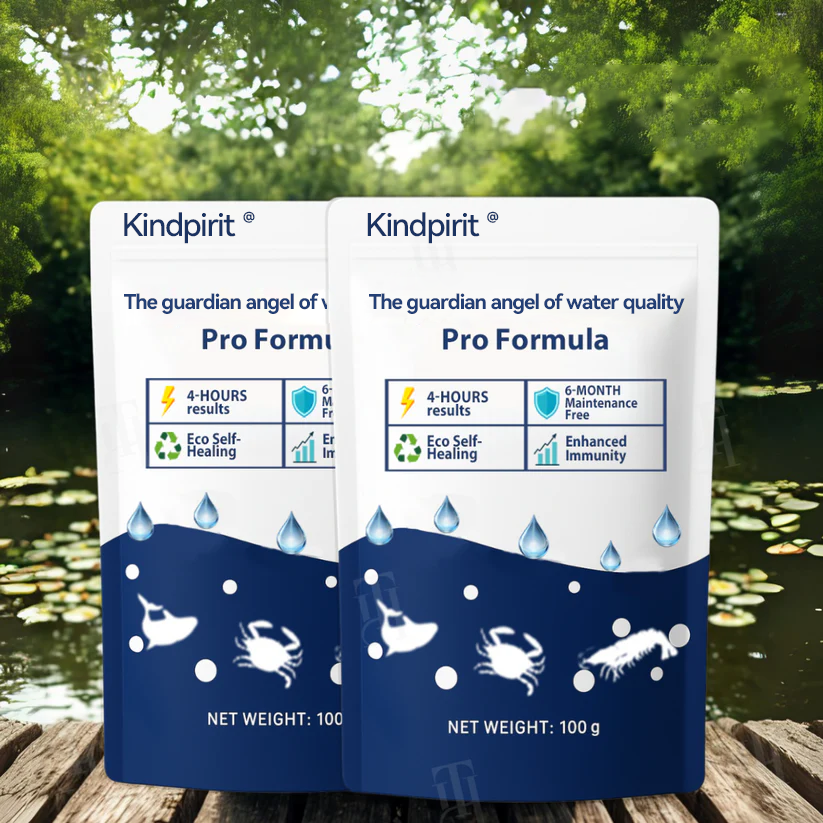 Kindpirit® The guardian angel of water quality Pro Formula– End Algae Nightmares, Restore Your Pond’s Beauty Fast!