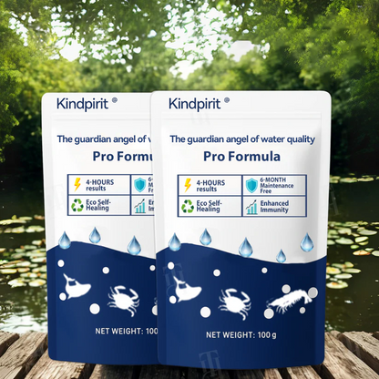 Kindpirit® The guardian angel of water quality Pro Formula– End Algae Nightmares, Restore Your Pond’s Beauty Fast!