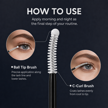 Kindpirit™ Peptide Lash Growth Serum — Stronger, Fuller & Longer-Looking Lashes