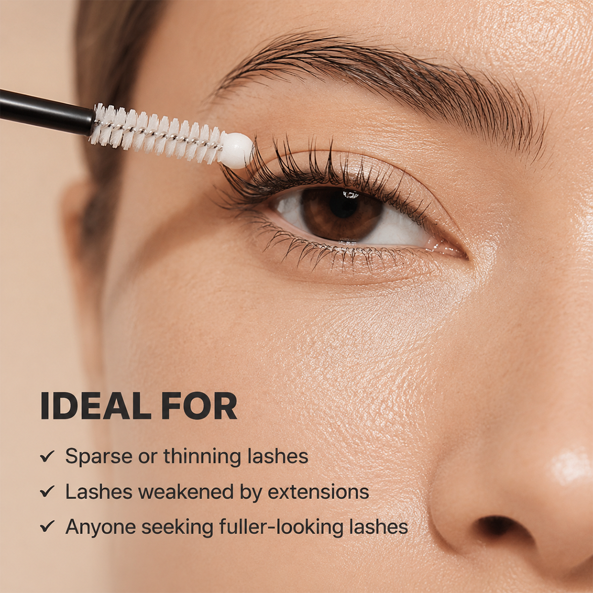 Kindpirit™ Peptide Lash Growth Serum — Stronger, Fuller & Longer-Looking Lashes