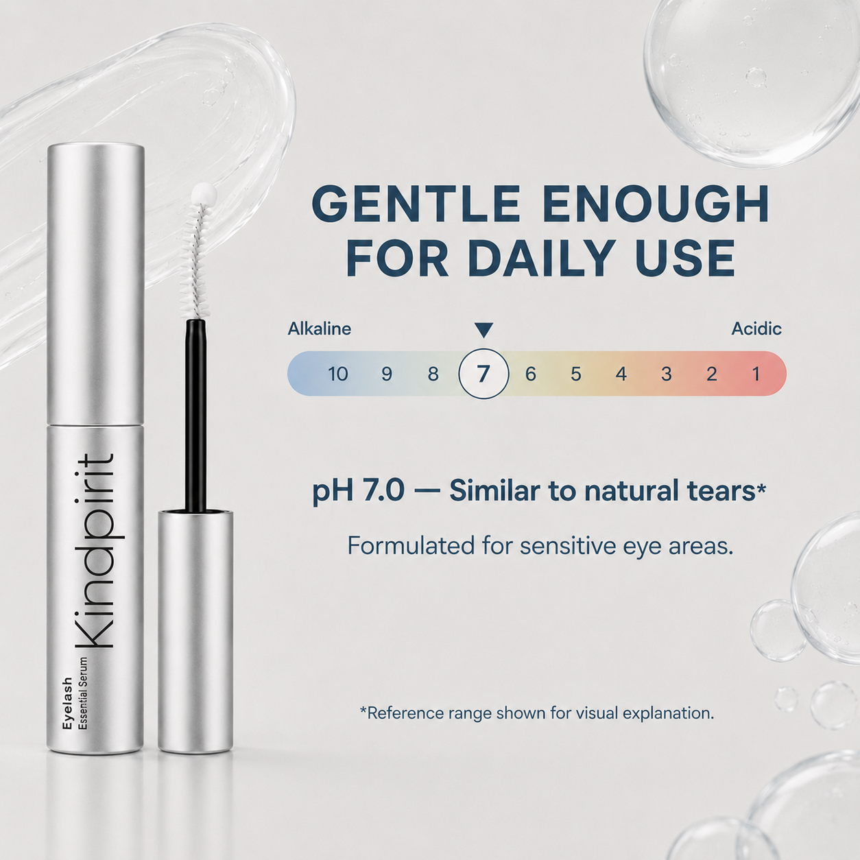Kindpirit™ Peptide Lash Growth Serum — Stronger, Fuller & Longer-Looking Lashes